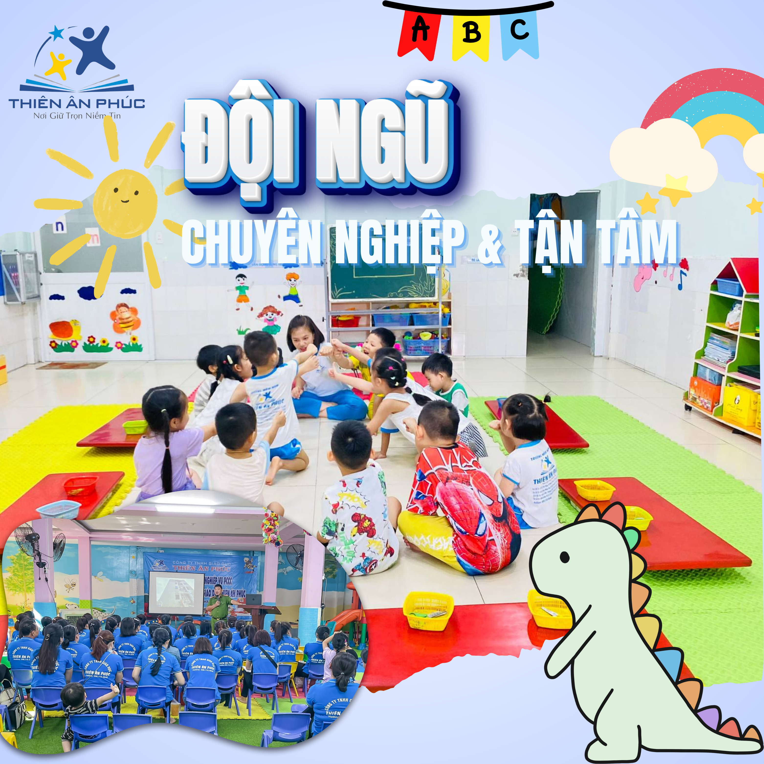 Đội ngũ chuyên nghiệp và tận tâm 