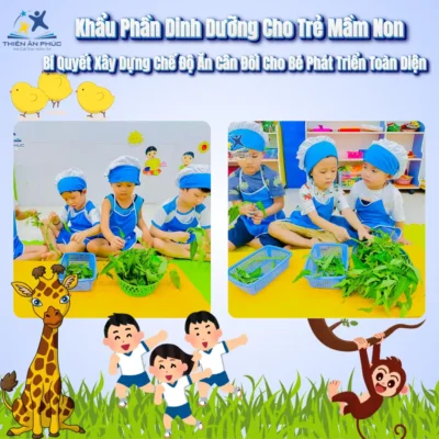 Khẩu Phần Dinh Dưỡng Cho Trẻ Mầm Non: Bí Quyết Xây Dựng Chế Độ Ăn Cân Đối Cho Bé Phát Triển Toàn Diện