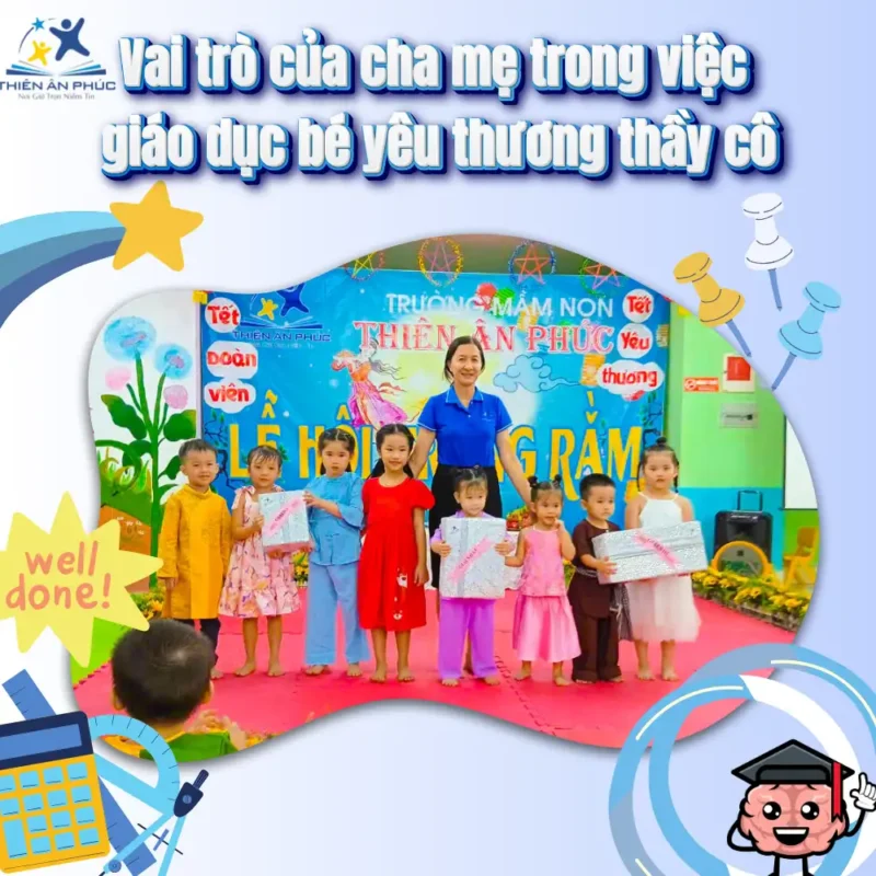 Giáo dục bé yêu thương thầy cô – Xây dựng lòng biết ơn từ những bước đầu đời