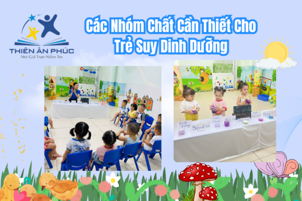 Các Nhóm Chất Cần Thiết Cho Trẻ Suy Dinh Dưỡng