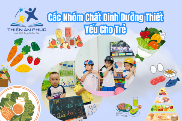 Các Nhóm Chất Dinh Dưỡng Thiết Yếu Cho Trẻ