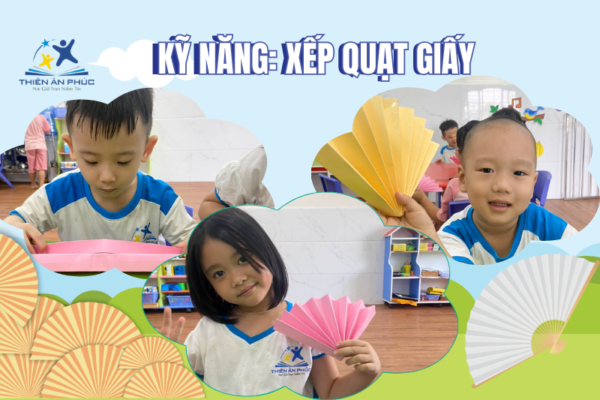 Kỹ năng: Xếp quạt giấy