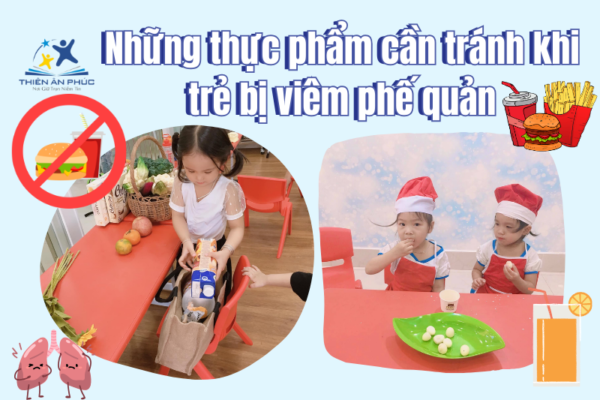 Những thực phẩm cần tránh khi trẻ bị viêm phế quản